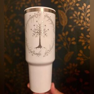 40OZ tumbler custom laser engraved